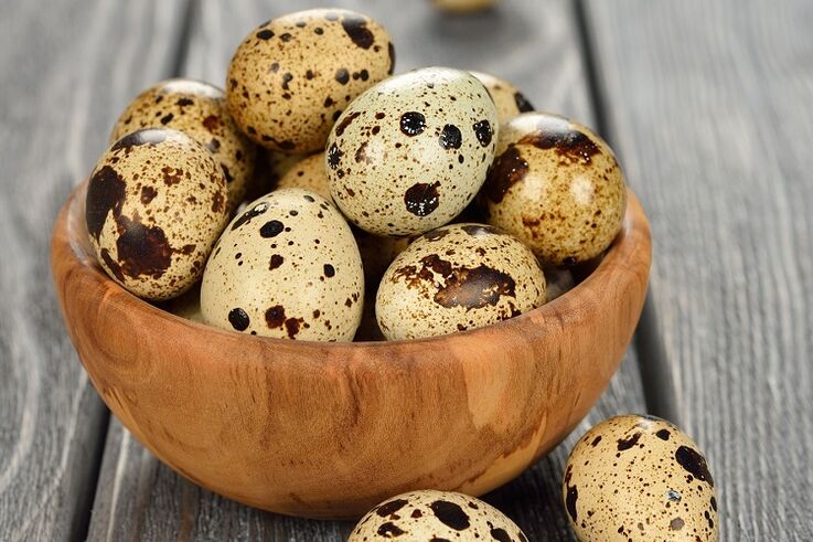 ពង quail ស៊ុតបង្កើនសក្តានុពល